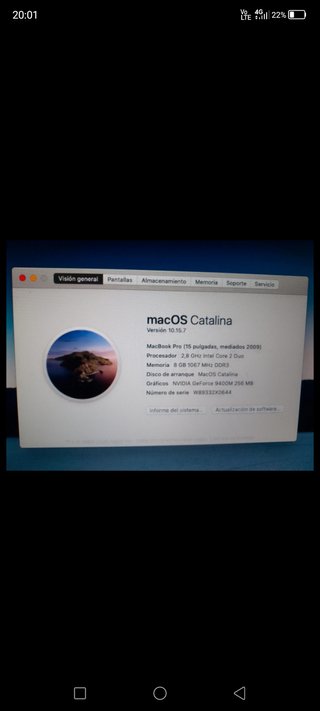 MacBook Pro Apple Argento