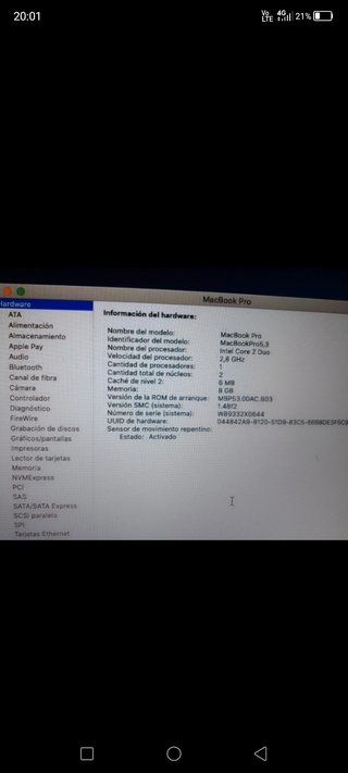 MacBook Pro Apple Argento