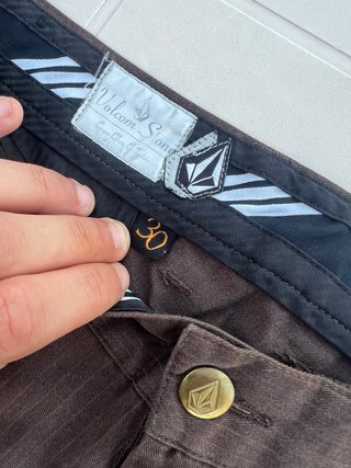 Bermuda Volcom Vintage Talla 30 marron vintage sk8