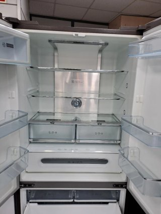 Nevera Teka Cristales Negra Combi Nofrost