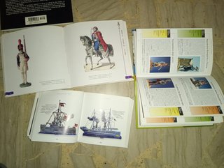 5 Libri Soldatini Miniature Militari piombo pasta