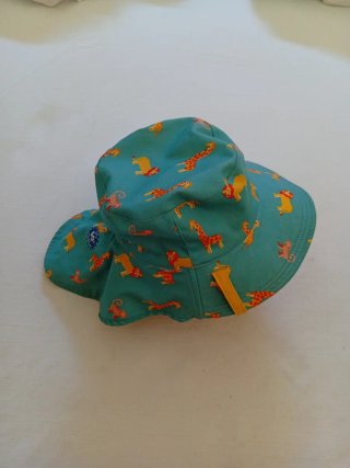 Cappellino bimbo/a stampa animali Protezione UV50+