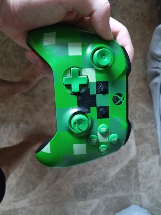 Mando Xbox One Minecraft Creeper(Firmware dañado)