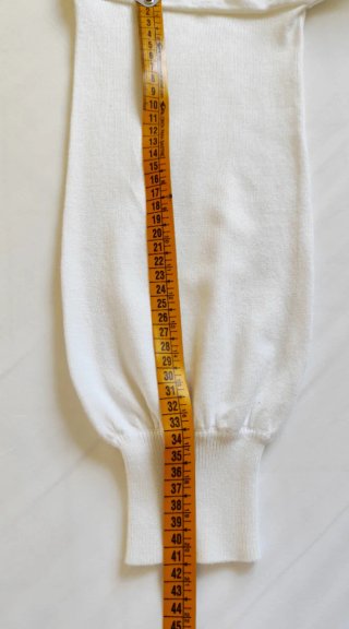 SIMORRA Jersey Blanco Bordado Floral