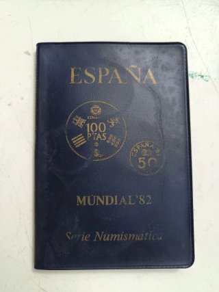 Cartera Monedas España 80