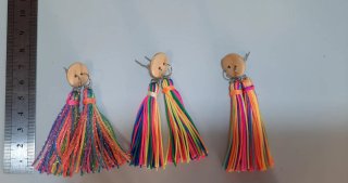 Pendientes Zarcillos Multicolor