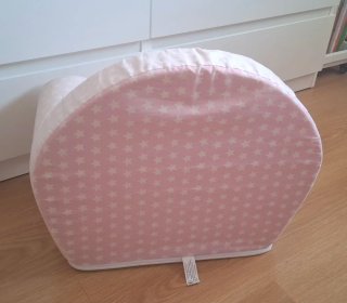 Sillón infantil rosa estrellas Medidas 52cm x 45cm