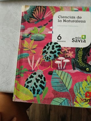 libro de Ciencias de la naturaleza. 6 primaria