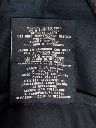 Parka Tommy Hilfiger Azul Marino, S, Sin estrenar