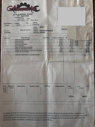smart forfour 2004