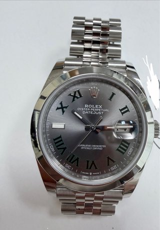 Rolex Datejust 41 Wimbledon Gris Nuevo