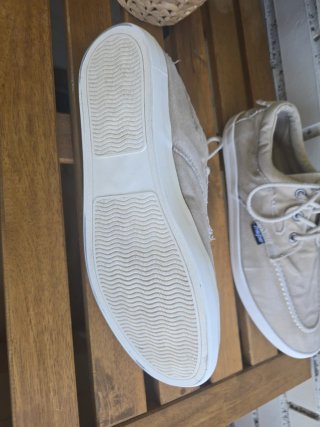 Zapatillas casuales beige talla 45