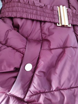 Abrigo plumífero Yorker burdeos Talla L