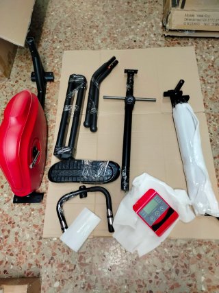 Deluxe13 Bicicleta Elíptica 8 Intensidades  150 kg