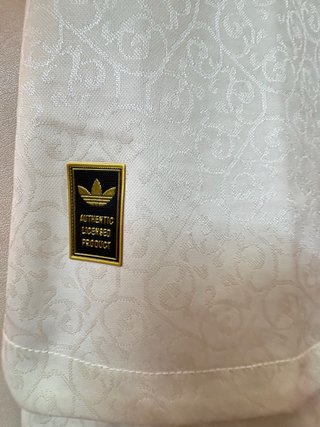 Camiseta Adidas España Beige y Roja
