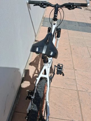 Bicicleta de Montaña MTB Blanca