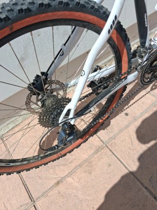 Bicicleta de Montaña MTB Blanca
