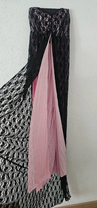 Vestido de maternidad negro talla única