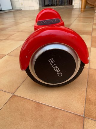 Patinete Eléctrico Hoverboard Rojo con Cargador