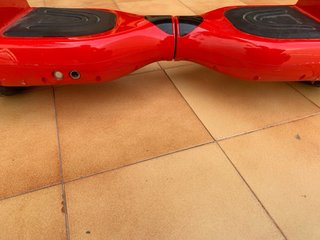 Patinete Eléctrico Hoverboard Rojo con Cargador