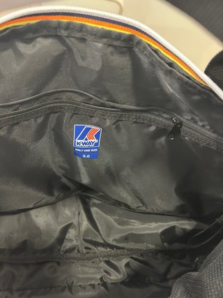 Mochila K-Way Negra Deportiva