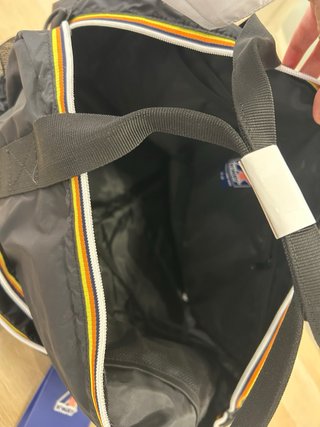 Mochila K-Way Negra Deportiva