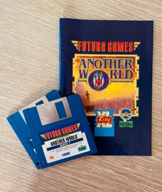 Gioco PC Dos Another World Floppy Disk Futura