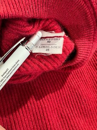 Maglione Brunello Cucinelli Uomo Rosso Cashmere