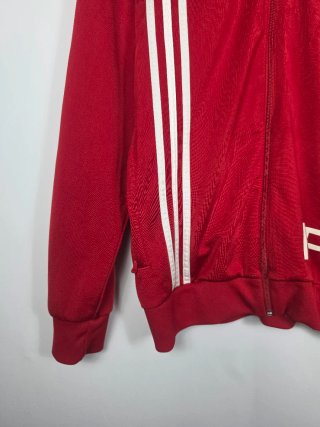 Chaqueta Vintage Adidas Talla S Roja y Negra
