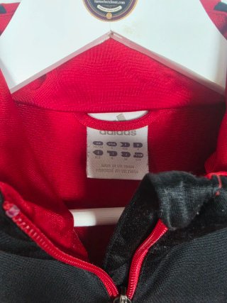 Chaqueta Vintage Adidas Talla S Roja y Negra