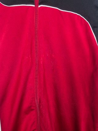 Chaqueta Vintage Adidas Talla S Roja y Negra