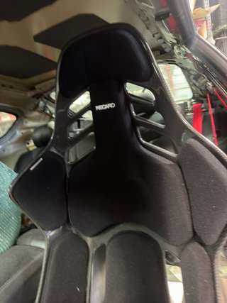 Asiento Recaro Podium Fibra Carbono