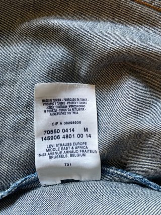 Chaqueta Vaquera Levi's Talla M