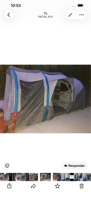 Tienda de campaña 6 personas Quechua