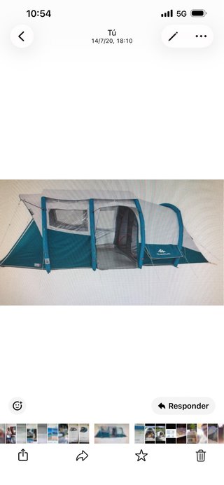 Tienda de campaña 6 personas Quechua