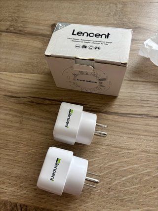 2 Adaptadores de Viaje Lencent Tipo G