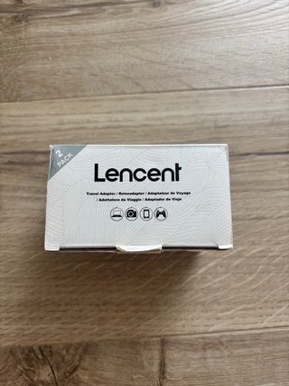2 Adaptadores de Viaje Lencent Tipo G