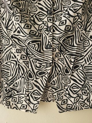 Camisa Canda sin mangas estampado