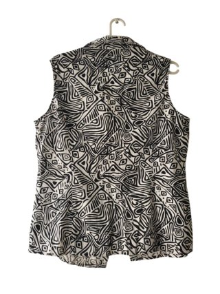 Camisa Canda sin mangas estampado
