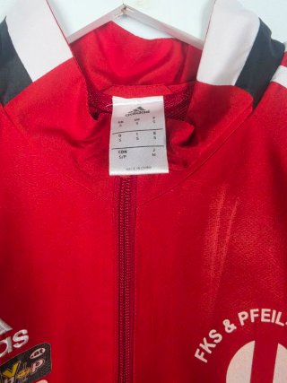 Chaqueta Adidas Vintage Roja Talla S