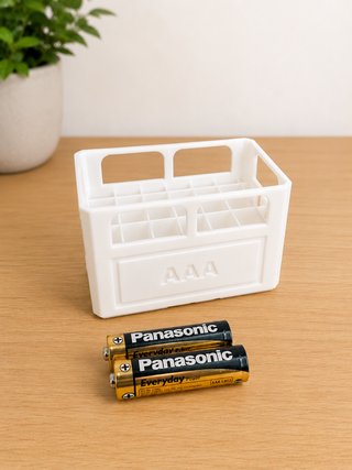 Set Organizer porta pile AAA