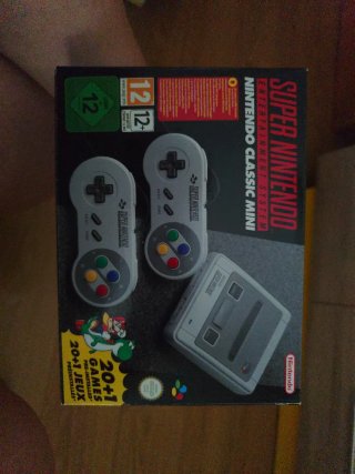 Consola Super Nintendo Classic Mini Gris