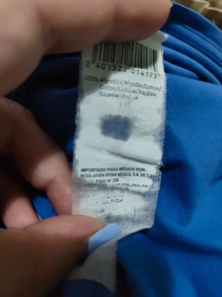 Camiseta Sfera Azul Klein Talla XL