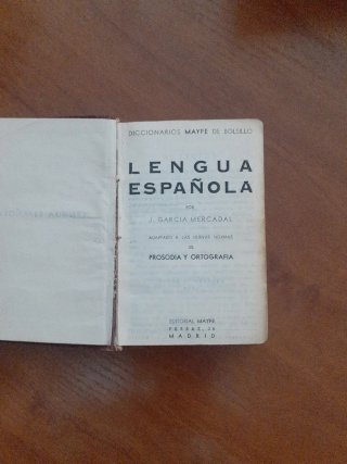 Diccionario Mayfe Lengua Española