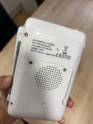 Vigilabebés Molto con cámara y monitor
