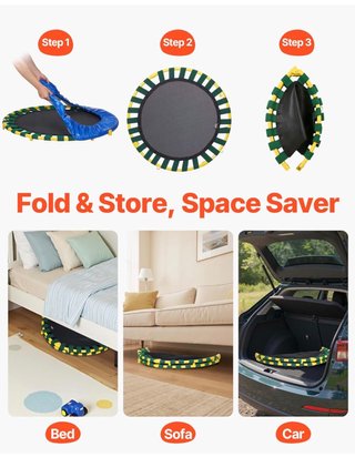 Trampolín Vevor para niños