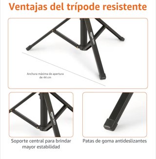 Trípode Selfie Amazon Basics con Mando