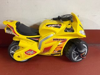 Moto Infantil Injusa Amarilla