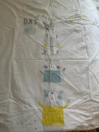 Funda Nórdica Cuna 140x70cm Bebé Animales