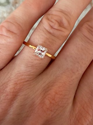Anillo Swarovski Princesa